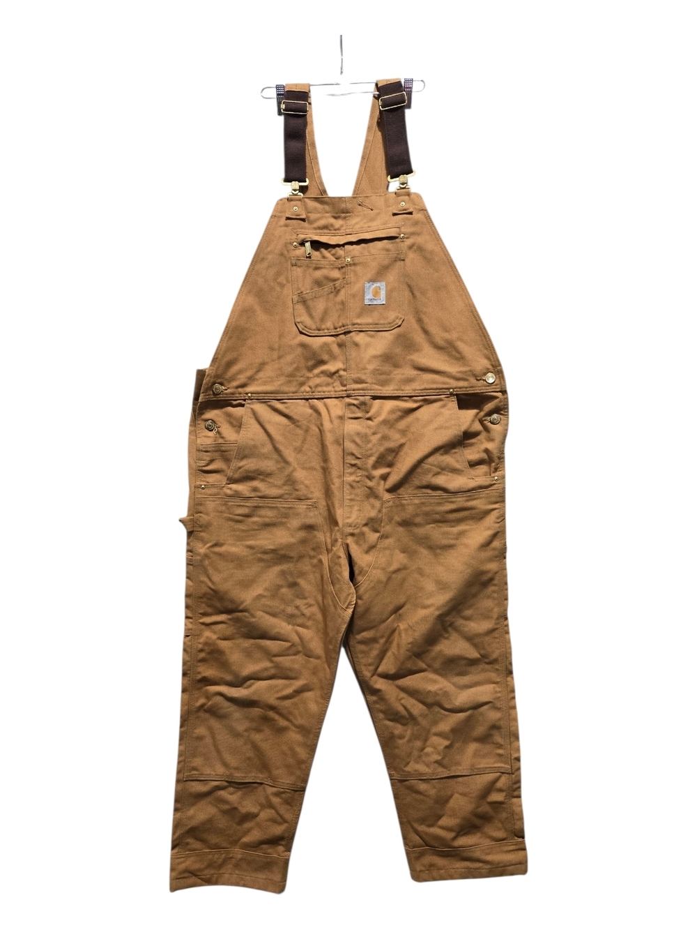 Carhartt Duck Bib Overall Carhartt Brown 102776-211 44X30